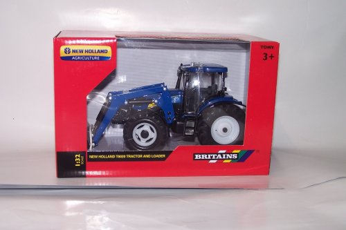 Britains Big Farm 116 New Holland Toy T6070 Radio Controlled Tractor Collectabl 